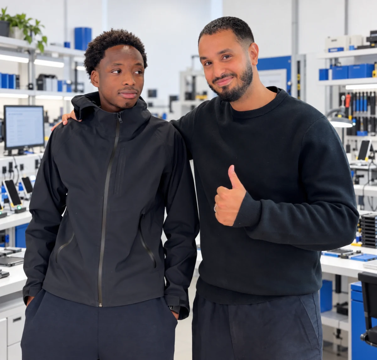 Oums et Youyou de l’équipe PriceMyPhone